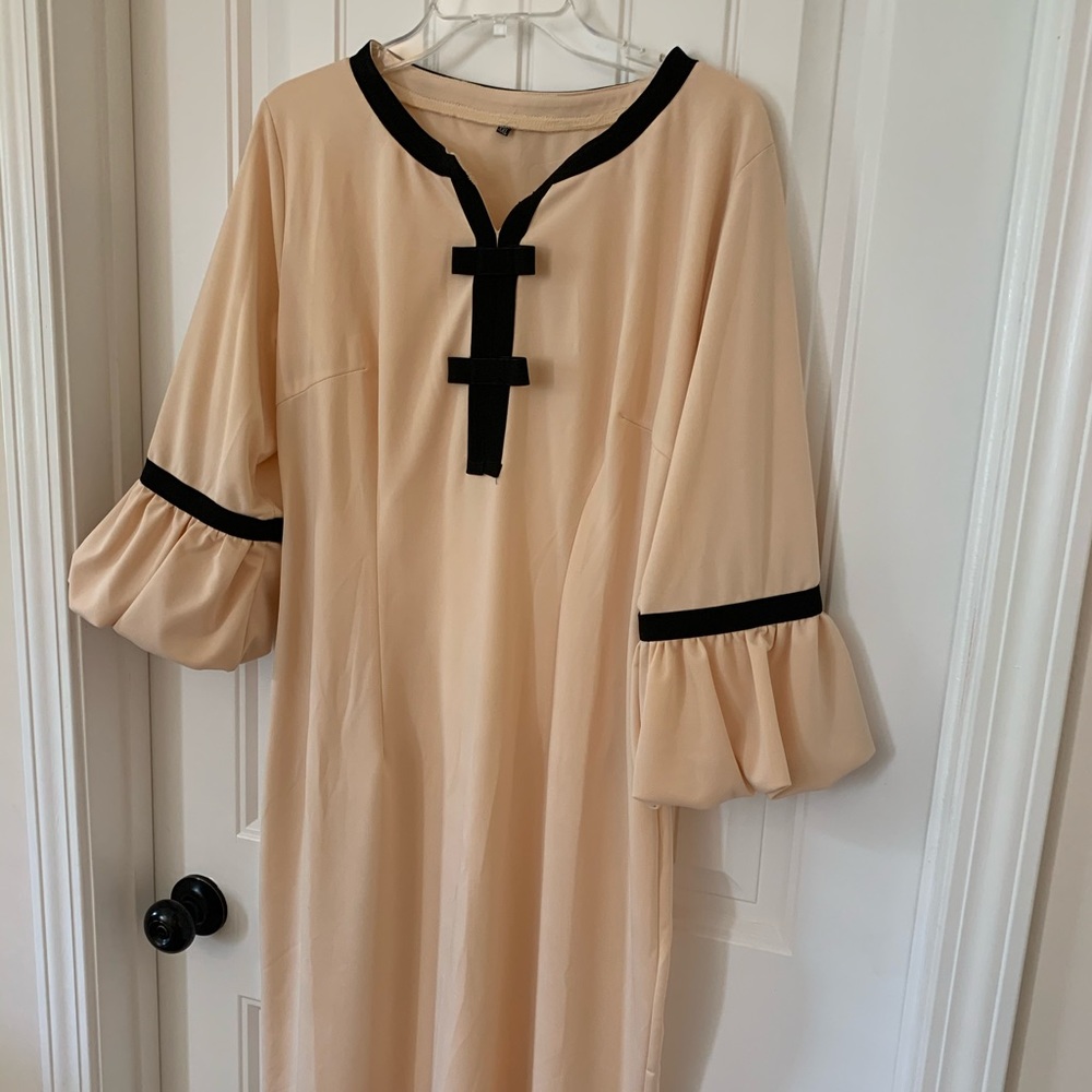 Pale Apricot Dress